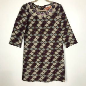 Tory Burch Bergdorf Goodman 100% Silk Dress Sz 4